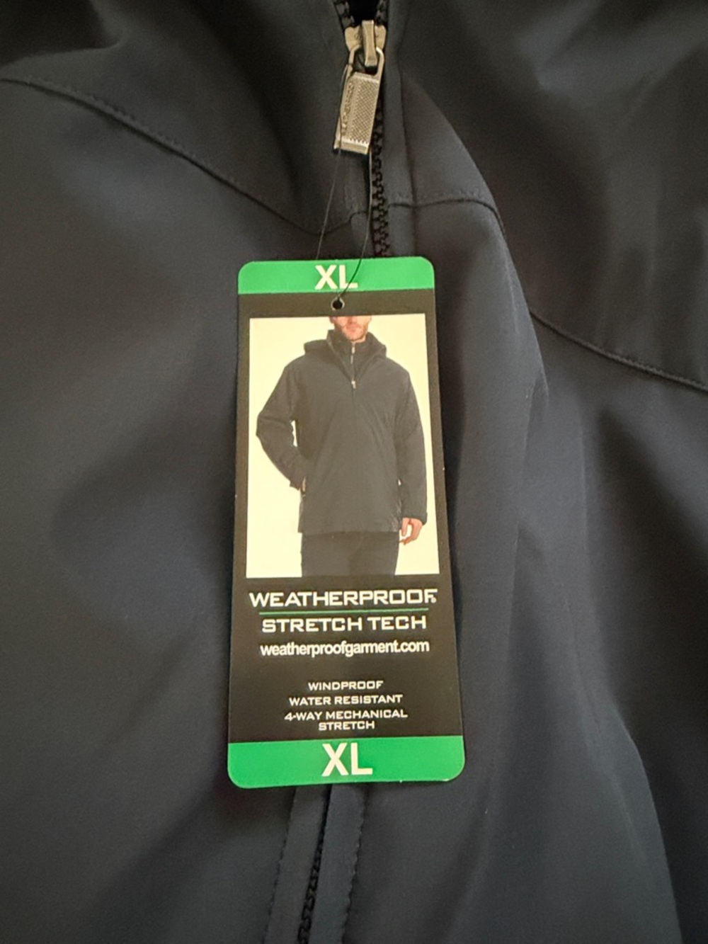 Weatherproof Men's Ultratech Jacket Windproof Water Resistant - Picture 15 of 15